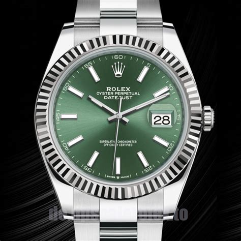 rolex grünes zifferblatt herren